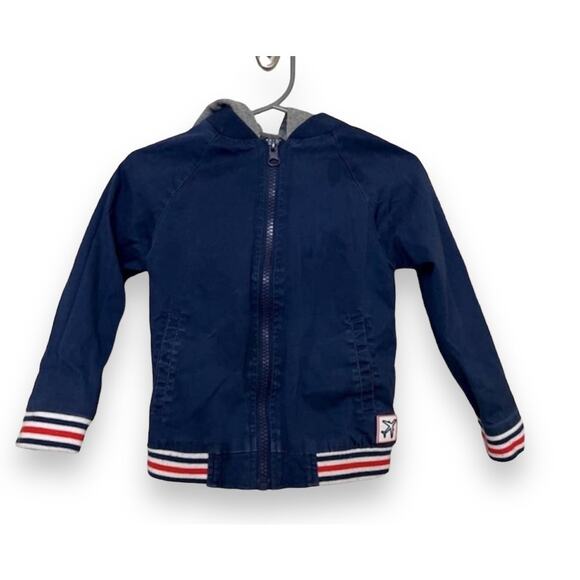 Andy and Evan Penn Hooded Bomber Jacket - Picture 1 of 4